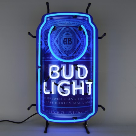 Bud Light Can Neon Sign